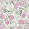 pink roses on white